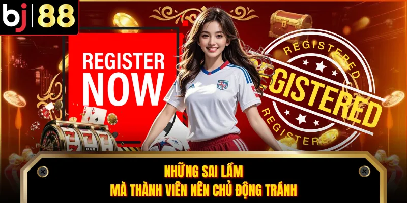 Những sai lầm mà thành viên nên chủ động tránh
